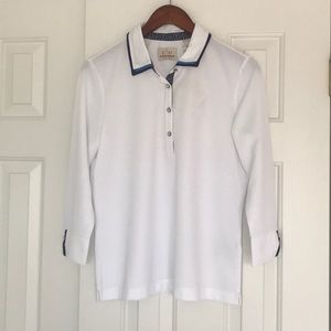 Women’s EP Pro Tour Tech Golf shirt. 3/4 sleeve